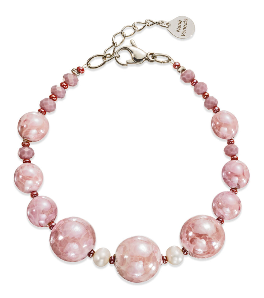 br008n03_bracciale_sorrento_rosa bracciale rosa sorrento nene venezia