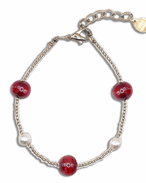 bracciale maty rosso